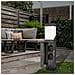 Kukui Puka Lampione Led Attacco E27 Colonnina Elettrica Multipresa Ip44 / Ip68 Impermeabile 2 Prese Luce Giardino Garage 230v - Foto miniatura 5