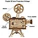Puzzle In Legno 3d | Proiettore Cinematografico - Foto miniatura 2