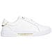 Chic Court Sneaker Sneakers Pelle Scarpe Donna Bianco Eu 37, Fw0fw07813 Ybs - Foto miniatura 2
