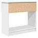 Tavolo Consolle con Cassetti Bianco 85,5x38,5x74,5 cm - Foto miniatura 6