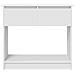 Tavolo Consolle con Cassetti Bianco 85,5x38,5x74,5 cm - Foto miniatura 7