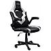 Trust Gxt 703 Riye Sedia Da Gaming Per Pc Sedia Tappezzata Nero, Bianco (gxt703w Riye Gaming Chair White Uk) - Foto miniatura 1