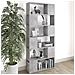 Lusso Casadino -  Libreria/divisorio Grigio Cemento 80x24x186 Cm In Truciolato - Foto miniatura 8