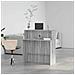 Banco Reception Grigio Sonoma 100x50x103,5 cm Legno Multistrato - Foto miniatura 4