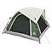 Tenda da Campeggio a Cabina per 4 Persone Verde Impermeabile - Foto miniatura 4