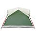 Tenda da Campeggio a Cabina per 4 Persone Verde Impermeabile - Foto miniatura 7