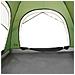 Tenda da Campeggio a Cabina per 4 Persone Verde Impermeabile - Foto miniatura 8
