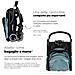 S1 Plus Passeggino - Carico fino a 22 kg - Leggero, regolabile e maneggevole - Passeggino Premium con tecnologia pieghevole con una sola mano - Light Blue - Foto miniatura 4