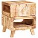 Tavoli da Fine Marrone 40 x 40 x 49 cm legno massello di mango - Foto miniatura 1