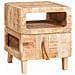Tavoli da Fine Marrone 40 x 40 x 49 cm legno massello di mango - Foto miniatura 2
