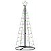 Albero di Natale LED con 390 LED Multicolore 250 cm Ferro - Foto miniatura 1