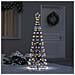 Albero di Natale LED con 390 LED Multicolore 250 cm Ferro - Foto miniatura 2
