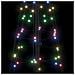 Albero di Natale LED con 390 LED Multicolore 250 cm Ferro - Foto miniatura 7
