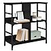 Libreria Rovere nero 78.5 x 33 x 82 cm Legno multistrato - Foto miniatura 3