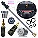 Set Di Accessori Per Idropulitrice Compatibile Con Kärcher K2-k7 - T-racer, Lancia 34 Cm, Adattatore Lavor | Alta Pressione, Sostitutivo - Foto miniatura 1