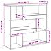Libreria Rovere Artigianale 100x33x94,5 cm in Truciolato - Foto miniatura 9