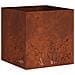 Vaso da giardino Ruggine 50 x 50 x 49 cm Acciaio Corten - Foto miniatura 1