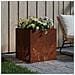 Vaso da giardino Ruggine 50 x 50 x 49 cm Acciaio Corten - Foto miniatura 3