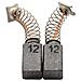 Spazzole di carbone per Hitachi DH 24PD - 6,5 x 7,5 x 12 mm - coppia - Foto miniatura 1