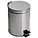 Cestino Porta Rifiuti per Wc Acciaio Inox Cromato Capacita' 5 Lt 20x27h cm - Foto miniatura 1