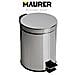Cestino Porta Rifiuti per Wc Acciaio Inox Cromato Capacita' 5 Lt 20x27h cm - Foto miniatura 2