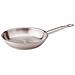 Padella In Acciaio Inox Per Induzione Con Manico Tubolare Inox - Diametro Cm 24 - Altezza Cm 4,5-capacità Lt 2 - Foto miniatura 1