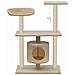 Albero Per Gatti Con Tiragraffi In Sisal 95 Cm Beige - Foto miniatura 3