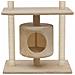 Albero Per Gatti Con Tiragraffi In Sisal 95 Cm Beige - Foto miniatura 4
