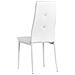 Sedie Sala Da Pranzo 6 Pz Pelle Artificiale 43x43,5x96 Cm Bianco - Foto miniatura 7
