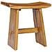 Sgabello In Legno Massello Di Teak - Foto miniatura 2