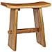 Sgabello In Legno Massello Di Teak - Foto miniatura 1