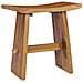 Sgabello In Legno Massello Di Teak - Foto miniatura 9