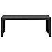Set Divani Da Giardino 5 Pz Con Cuscini In Polyrattan Nero - Foto miniatura 7