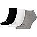 Sportsocken Invisible 3p - Calzini Unisex Per Adulti, Confezione Da 3 Multicolore 39-42 - Foto miniatura 2