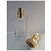 50ml Svuotare Vetro Del Profumo Della Bottiglia Dello Spruzzo Atomizzatore Riutilizzabile Di Cristallo Cap Doro - Foto miniatura 2