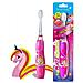 Spazzola Bambino Kidzsonic Toddler E Kids Spazzolino Elettrico A Partire Dai 3 Anni - Disco Lights Delicata Vibrazione E Smart Timer Fornire Un Divertimento Spazzolatura Experience - Rocket - Foto miniatura 1