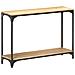 Tavolo Consolle 110x30x75 cm in Legno Massello di Mango - Foto miniatura 1