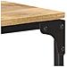 Tavolo Consolle 110x30x75 cm in Legno Massello di Mango - Foto miniatura 5