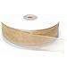 Nastro In Organza Color Champagne Per Fai Da Te Bomboniere Pacchi Regalo - Foto miniatura 1