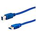 CC 302/2 2.5m USB A USB B Blu cavo USB - Foto miniatura 1