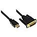 5m HDMI / DVI-D 5m HDMI DVI-D Nero - Foto miniatura 1