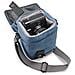 MADRID TWO Vario 200 canvas blue Camera bag with shoulder strap for CSC cameras e. g. Canon Powershot G1 X Mark II (up to G3 X) EOS M10, Fuji X100T, Leica X-E, Nikon Coolpix P7800, Olympus Stylus 1s. Blu - Foto miniatura 2