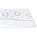 Set Asciugamano Copiola Salvietta Bagno In Spugna 100% Cotone Mod Amore Bianco - Foto miniatura 4