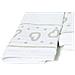 Set Asciugamano Copiola Salvietta Bagno In Spugna 100% Cotone Mod Amore Bianco - Foto miniatura 5