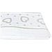 Set Asciugamano Copiola Salvietta Bagno In Spugna 100% Cotone Mod Amore Bianco - Foto miniatura 6