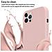 Catena Di Telefoni Cellulari Compatibile Con Apple Iphone 12 Pro Max In Liquid Rosa - Coperchio Di Protezione In Silicone Con Cordino Regolabile In Lunghezza - Foto miniatura 3