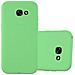 Custodia Compatibile Con Samsung Galaxy A7 2017 In Candy Pastello Verde - Coperchio Protettivo In Silicone Tpu Flessibile - Foto miniatura 1