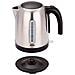 Bollitore Elettrico MCZ-102M Capacità 1.7 Litri Potenza 2200 Watt Colore Acciaio Inossidabile / Nero - Foto miniatura 2