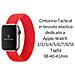 Cinturino M 778s Originale Braided String Per Apple Watch 1-2-3-4-5-6-7-se 38 40 41mm Red - Foto miniatura 2
