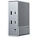 HDG215-EU replicatore di porte e docking station per laptop Cablato USB 3.2 Gen 1 (3.1 Gen 1) Type-C Argento - Foto miniatura 7